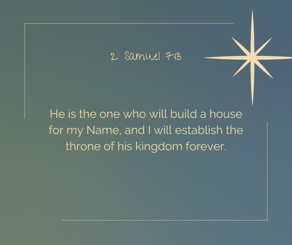 The promise of a savior who brings eternal life in 2 Samuel