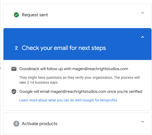 2. Complete Goodstack validation